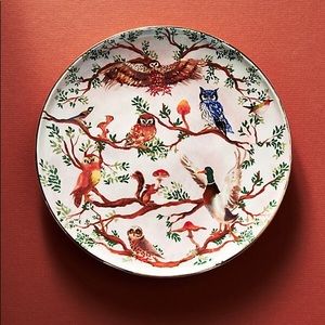 Inslee Fariss Autumn’s Bounty Side Plate Pink